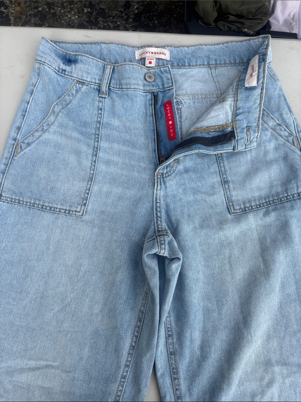 Lucky Brand Light Blue Relaxed Men's Jeans